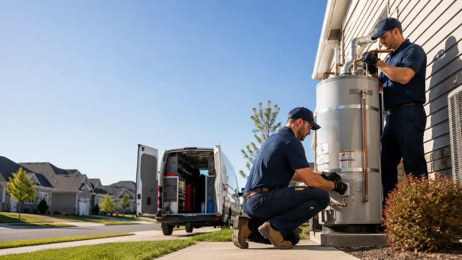 Water Heater Installation in Woodside, DE